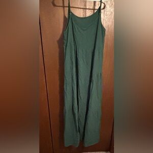 Elegant Green Maxi Dress